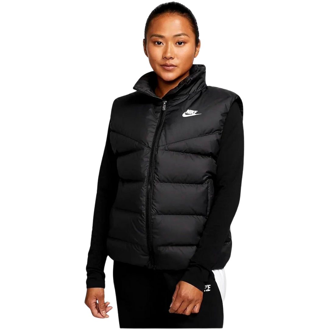 NIKE DQ6896 010 DOWN GILET BLACK GILET/BODY WARMER WOMENS XS