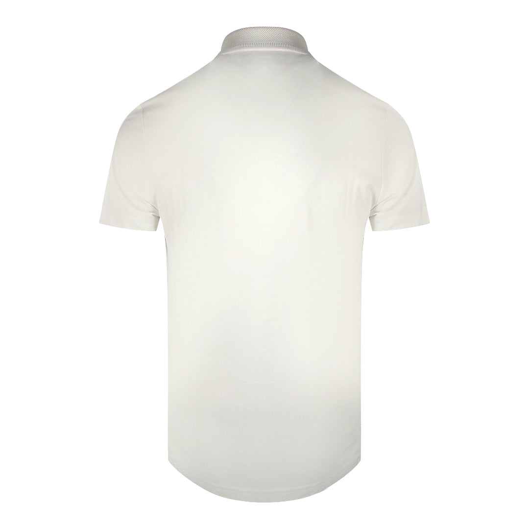 Tommy Hilfiger 4500586529 Weathered White Polo Shirt Mens