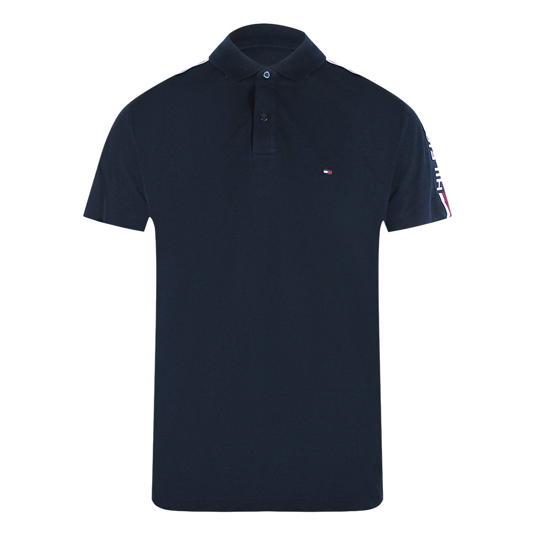 Tommy Hilfiger 4500586529 Navy Polo Shirt Mens