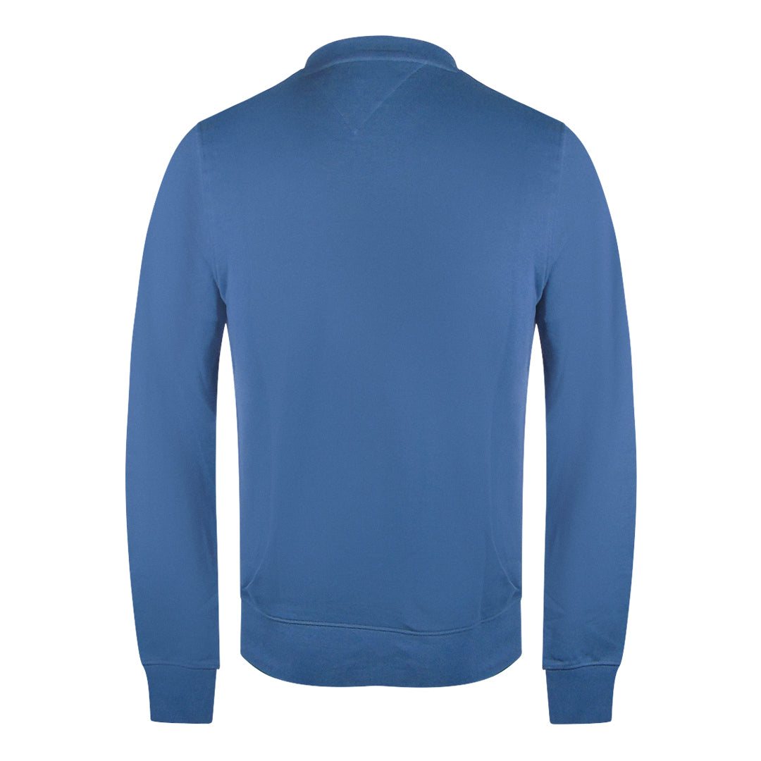 Tommy Hilfiger 4500580475 Faded Indigo Crewneck Sweatshirt Mens - Style Centre Wholesale