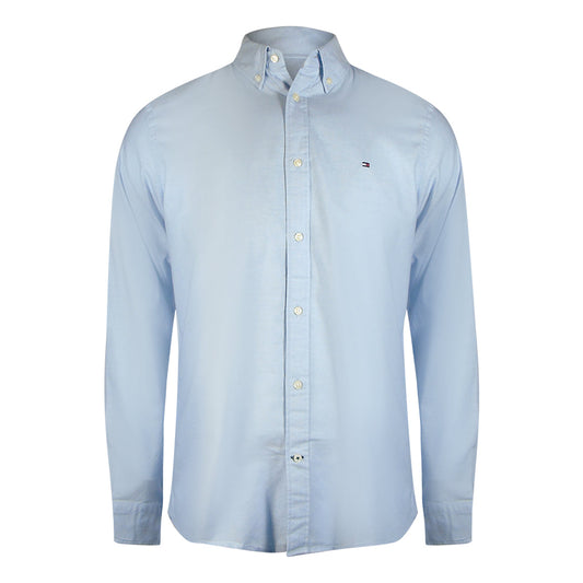 Tommy Hilfiger 4500572102 Shirt Blue Oxford Shirt Mens