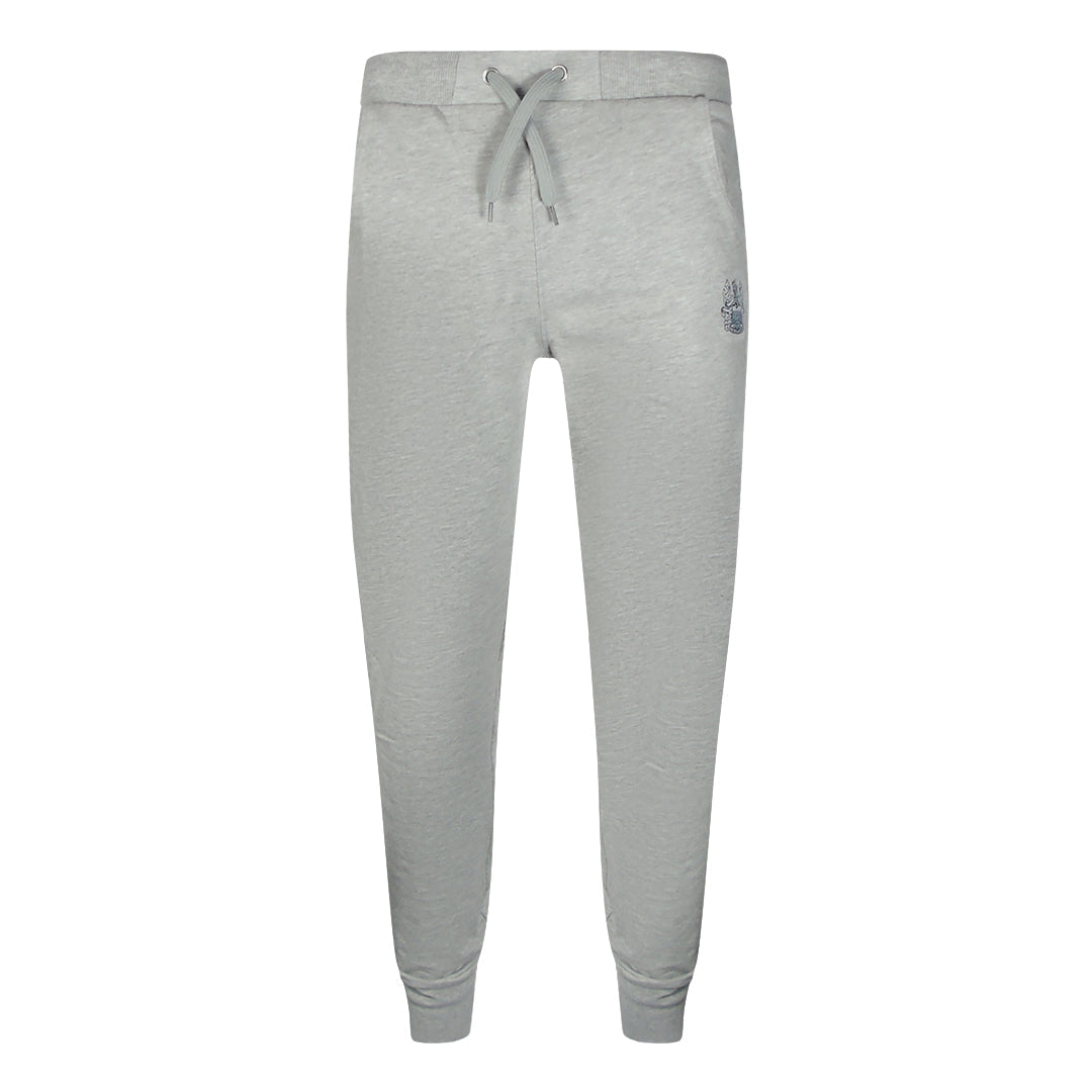 Aquascutium Iconic Crest Crewnecket St001 11 Grey Creckneck And Track Pants Set Male