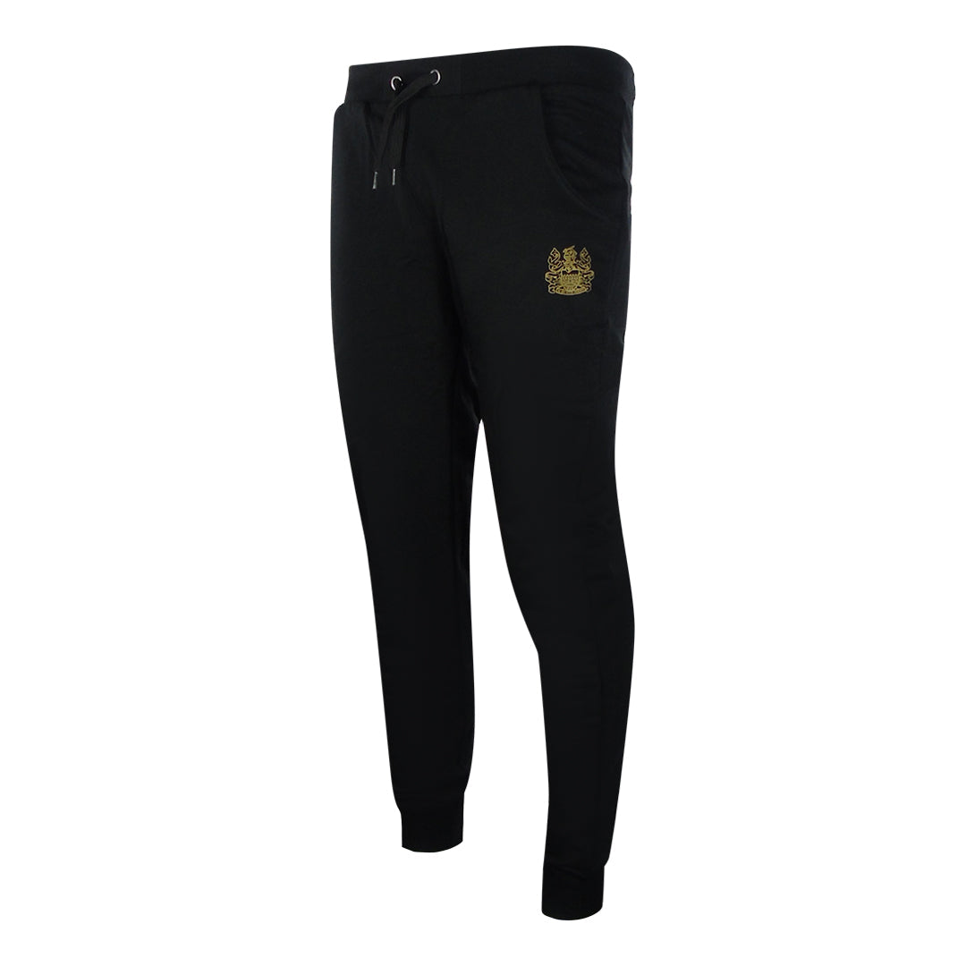 Aquascutium Iconic Crest Crewnecket St001 11 Black Creckneck And Track Pants Set Male - Style Centre Wholesale