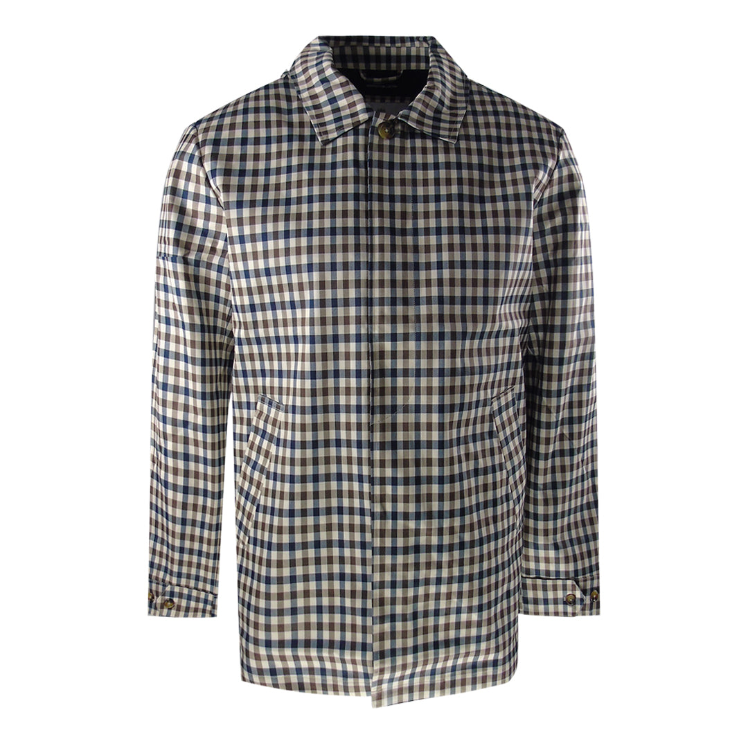 Aquascutum Active Iconic Caban Club Check Aa_B005_Jk005_28 Mens
