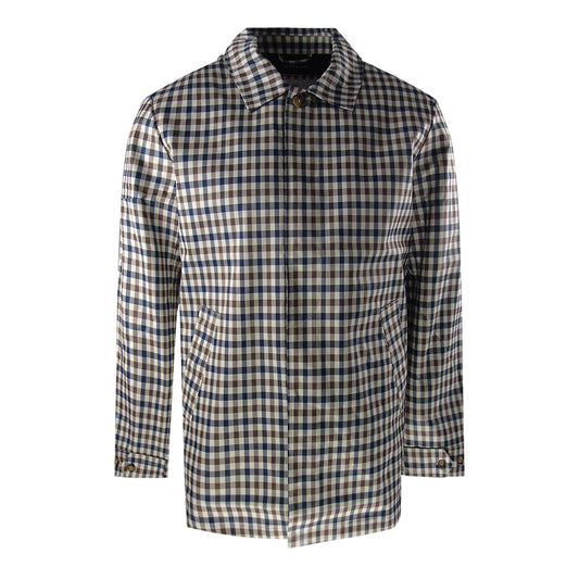 Aquascutum Active Iconic Caban Club Check Aa_B005_Jk005_28 Mens
