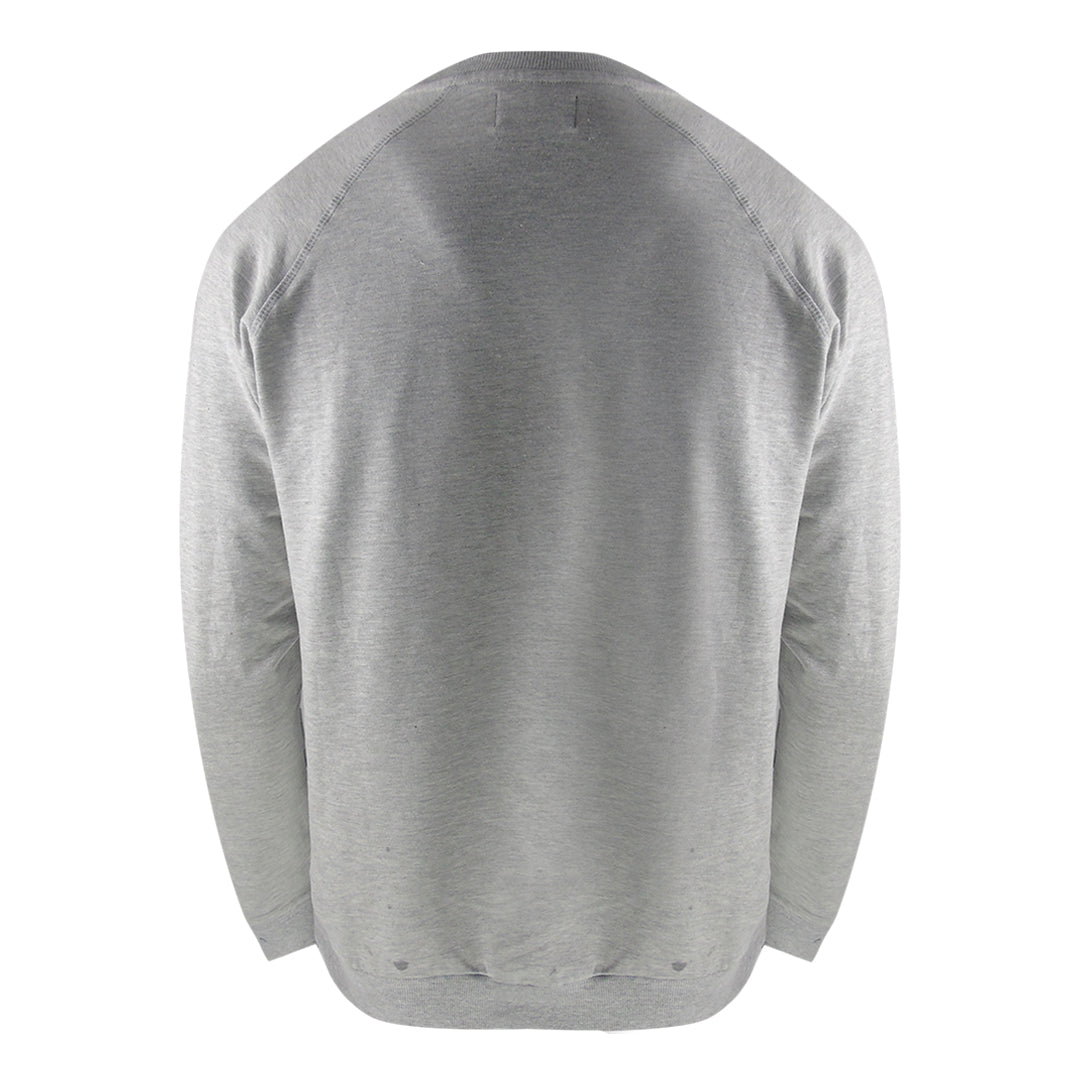 Aquascutum Small Iconic Crest Crew Neck Grey Track Set