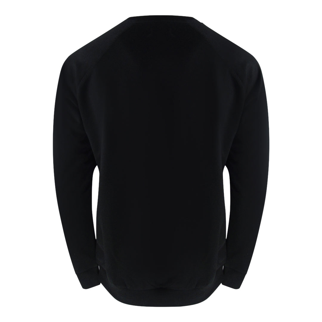 Aquascutum London Logo Crewneck Black Track Pants Set - Style Centre Wholesale