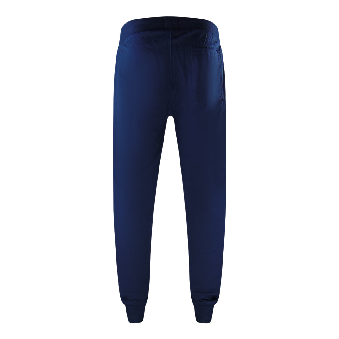 Aquascutum Small Iconic Crest Navy Blue Crew Neck Tracksuit Set