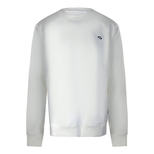 Diesel S Rob Doval Pj 100 White Sweaters Mens - Style Centre Wholesale