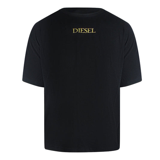 Diesel T Boxt Q20 9Xx Black Black Black T Shirts Mens