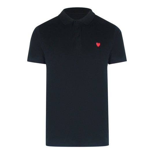 Love Moschino Jh7468Pp0Nl51000 Black Polo Shirt Mens