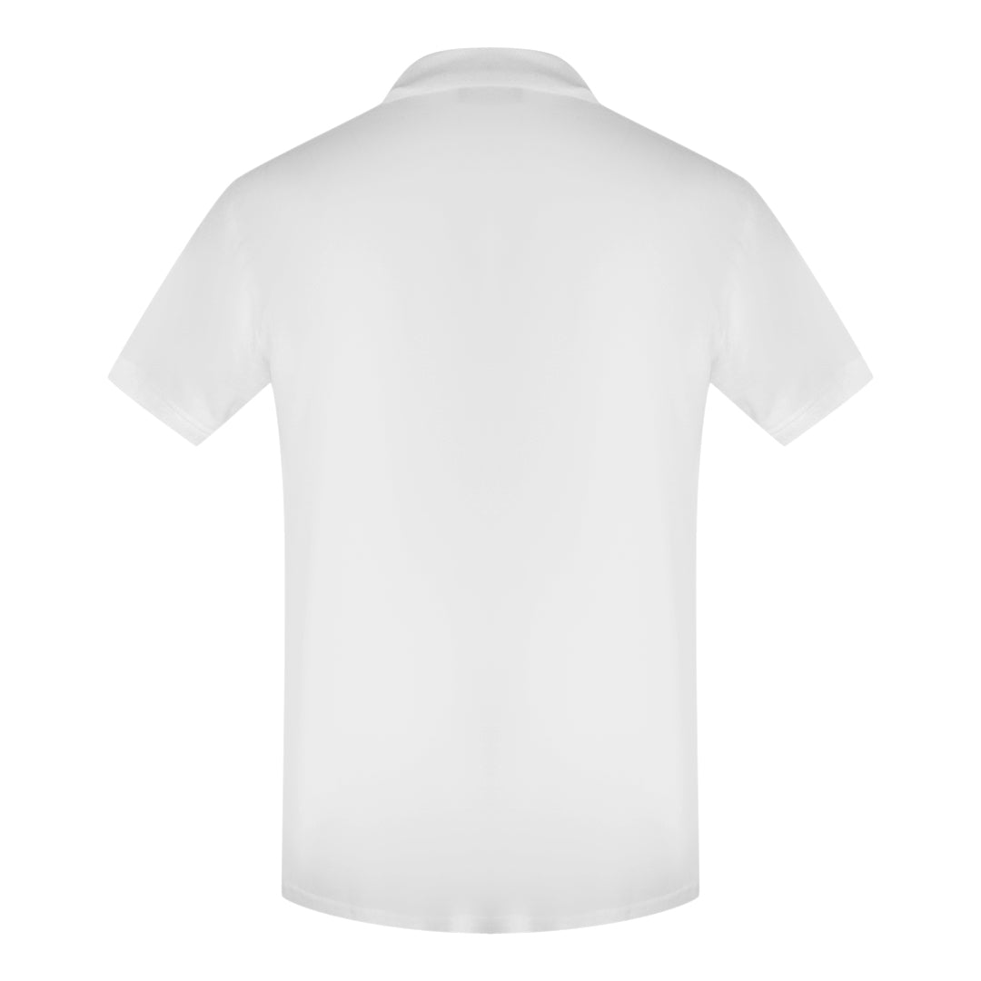 Love Moschino Jh7420Pp0Nl51100 White Polo Shirt Mens