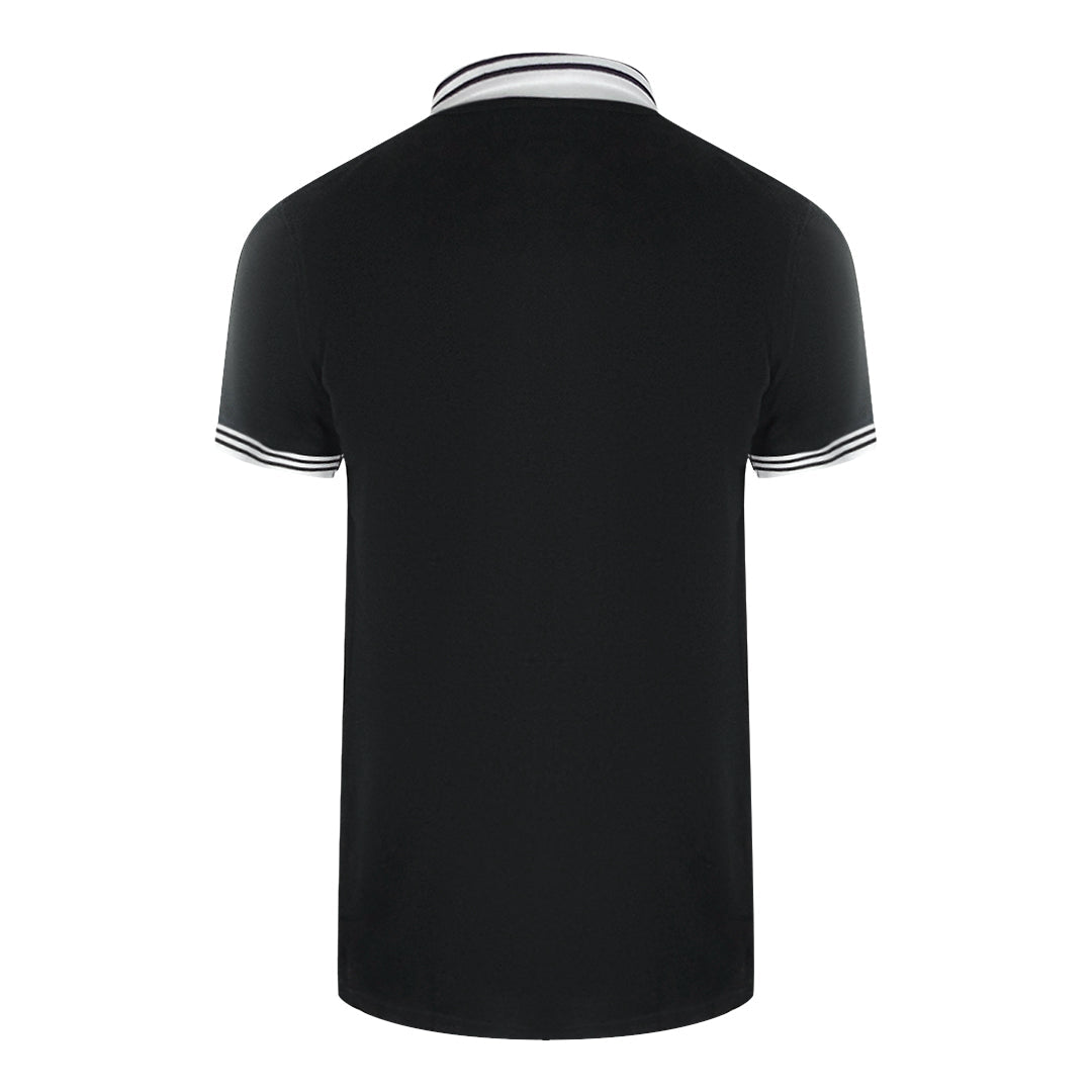 Love Moschino Jh7417Pp0Nl51000 Black Polo Shirt Mens