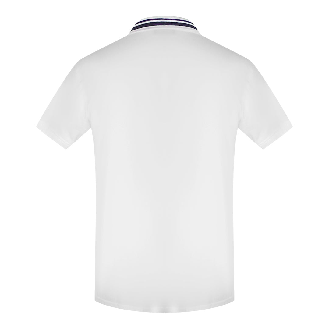 Love Moschino Jh7418Pp0Nl51100 White Polo Shirt Mens