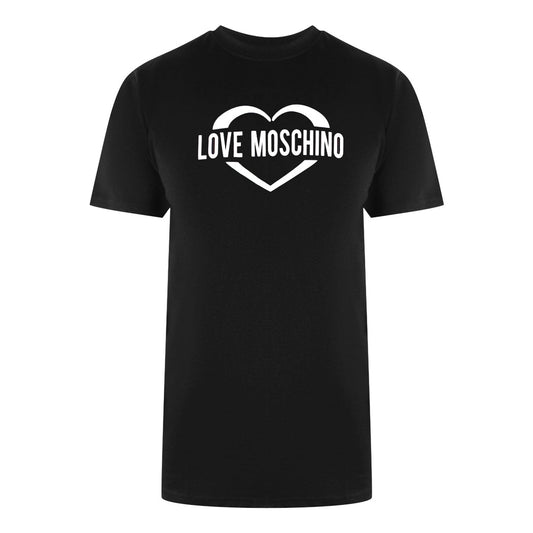 Love Moschino Jh7407Pp0Nl50000 Black  T-Shirt Mens - Style Centre Wholesale