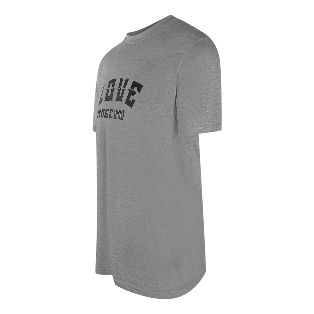Love Moschino Jh7403Pp0Nl50001 Grey  T-Shirt Mens