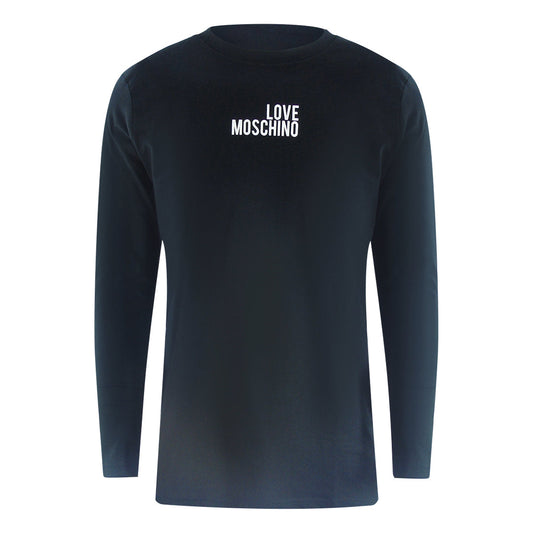 Love Moschino Jh7467Pp0Nl50000 Black  T-Shirt Mens - Style Centre Wholesale