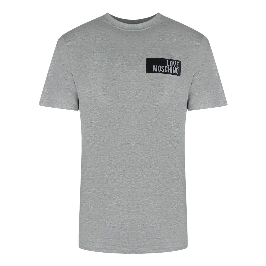 Love Moschino Jh7466Pp0Nl50001 Grey  T-Shirt Mens - Style Centre Wholesale
