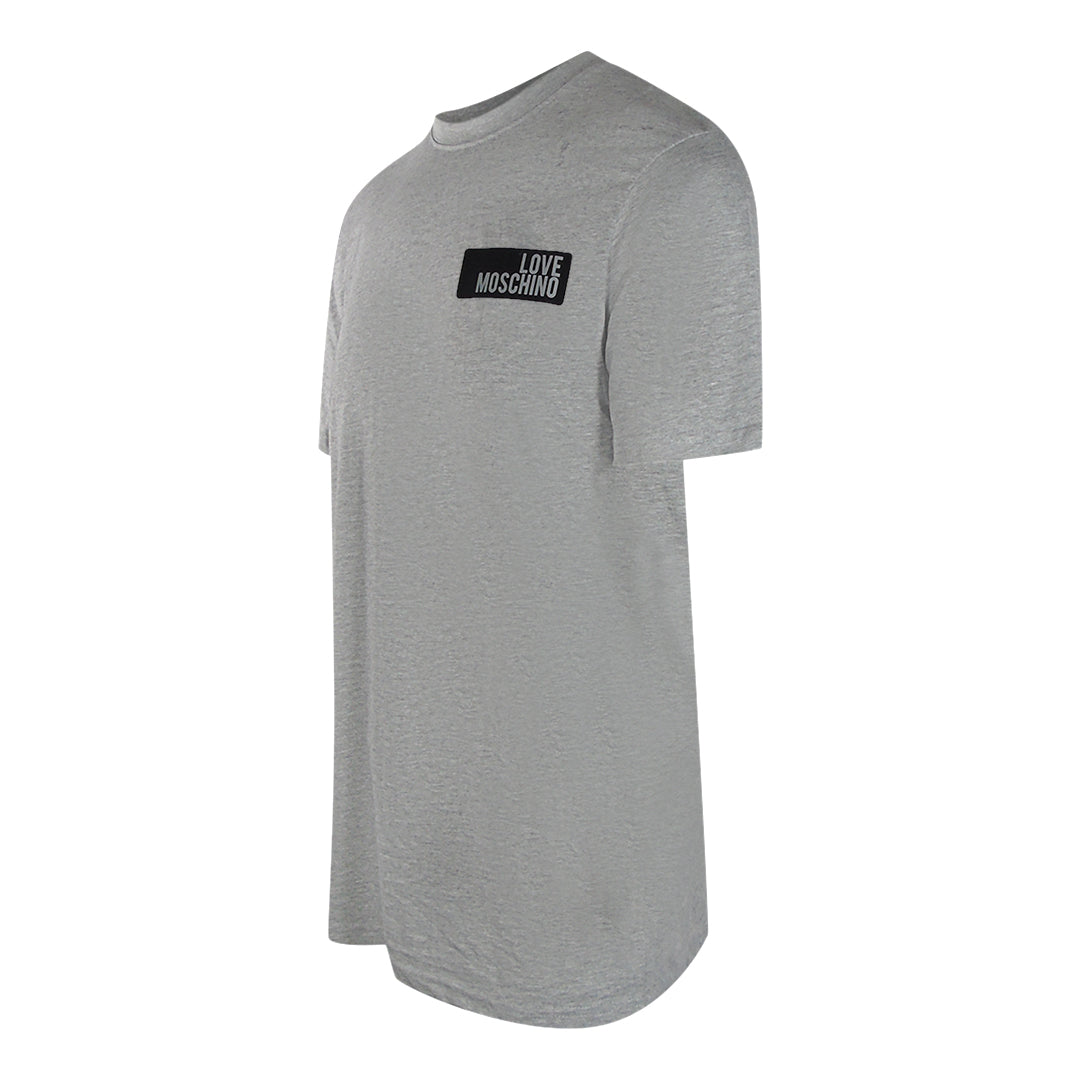 Love Moschino Jh7466Pp0Nl50001 Grey  T-Shirt Mens - Style Centre Wholesale