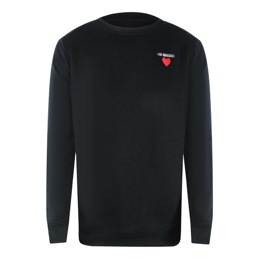 Love Moschino Jh6925Pp0Nl52000 Black Sweater Mens - Style Centre Wholesale