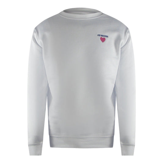 Love Moschino Jh6925Pp0Nl52100 White Sweater Mens