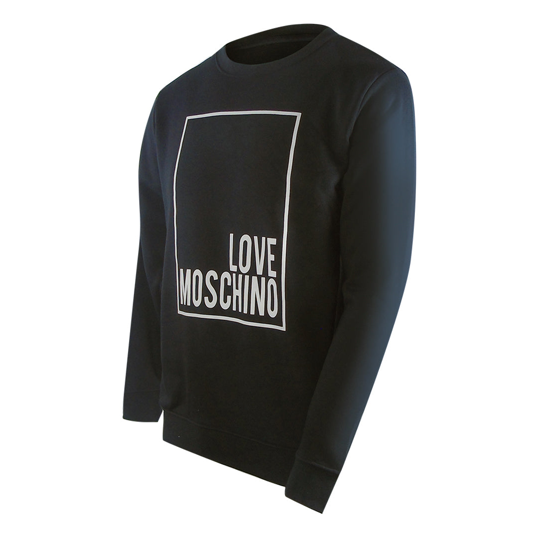 Love Moschino Jh6924Pp0Nl52000 Black Sweater Mens - Style Centre Wholesale