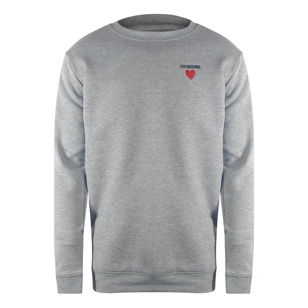 Love Moschino Jh6925Pp0Nl52001 Grey Sweater Mens