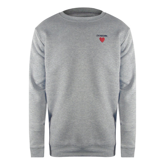 Love Moschino Jh6925Pp0Nl52001 Grey Sweater Mens