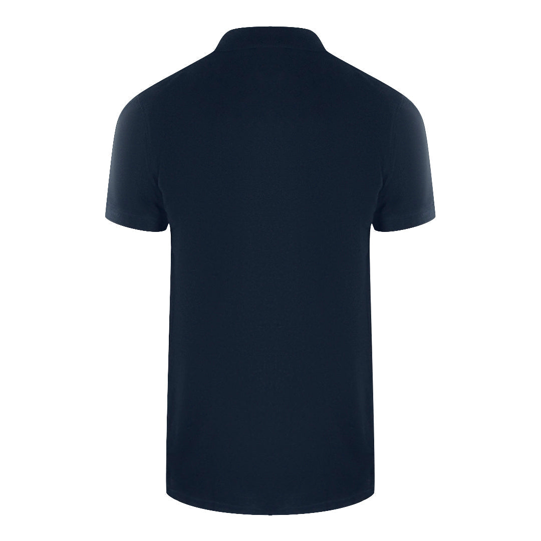 Love Moschino Jh7420Pp0Nl51751 Navy Blue Polo Shirt Mens