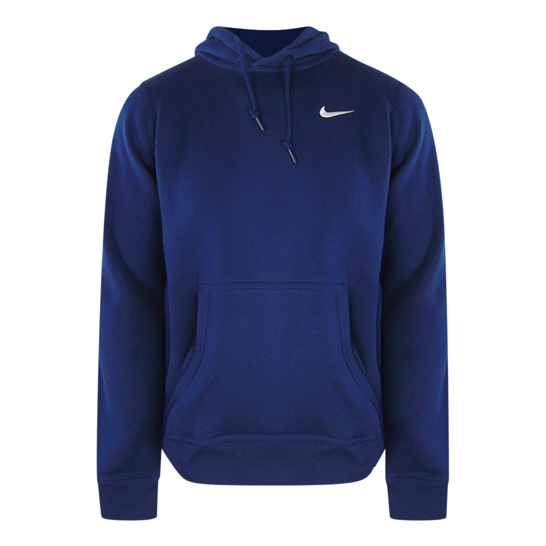 Nike Swoosh Logo Navy Blue Hoodie