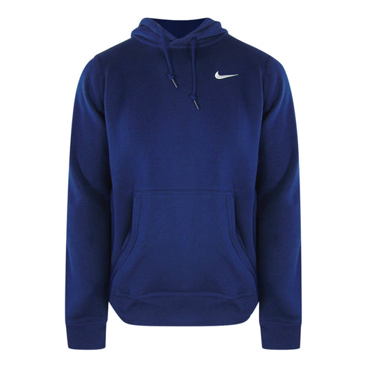 Nike Swoosh Logo Navy Blue Hoodie