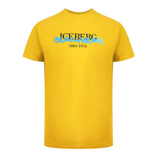 Ice Iceberg Ice3Mts01 Yellow T-Shirt Mens