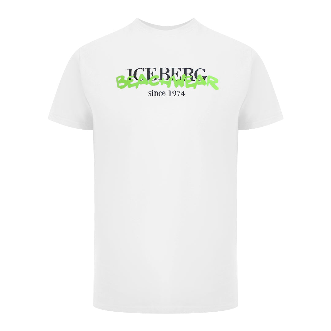 Ice Iceberg Ice3Mts01 White T-Shirt Mens