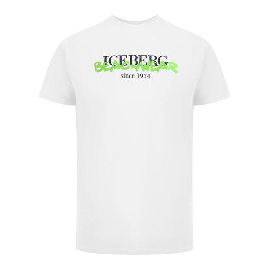 Ice Iceberg Ice3Mts01 White T-Shirt Mens