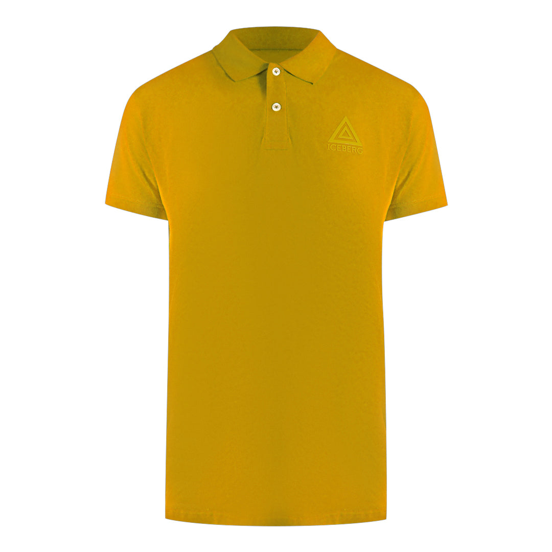 Ice Iceberg Ice3Mpl01 Yellow Polo Shirt Mens