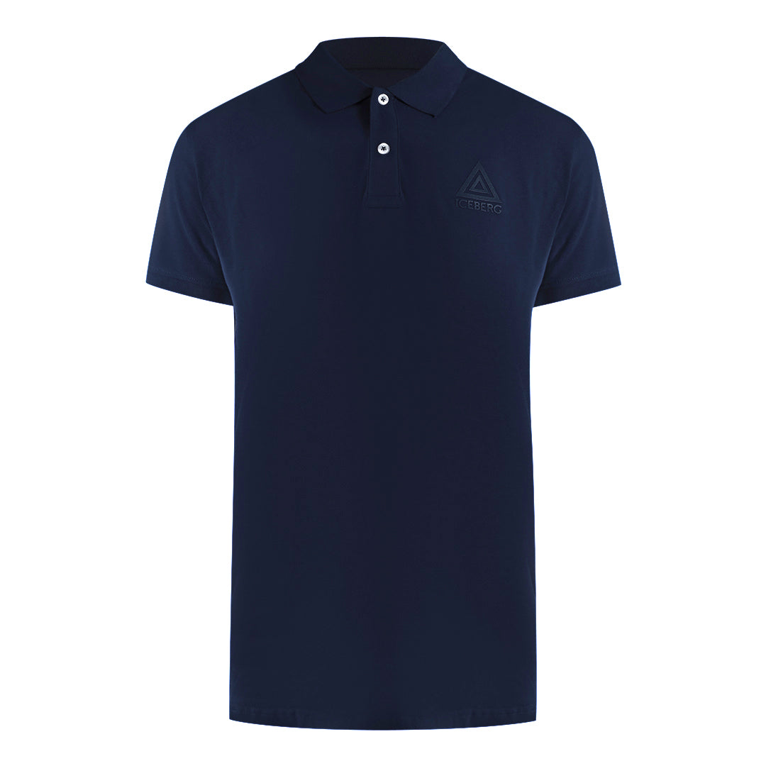 Ice Iceberg Ice3Mpl01 Navy Blue Polo Shirt Mens