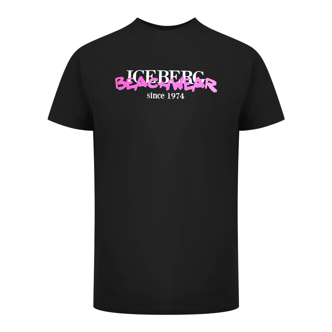 Ice Iceberg Ice3Mts01 Black T-Shirt Mens