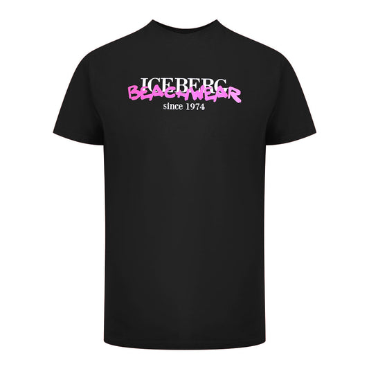 Ice Iceberg Ice3Mts01 Black T-Shirt Mens