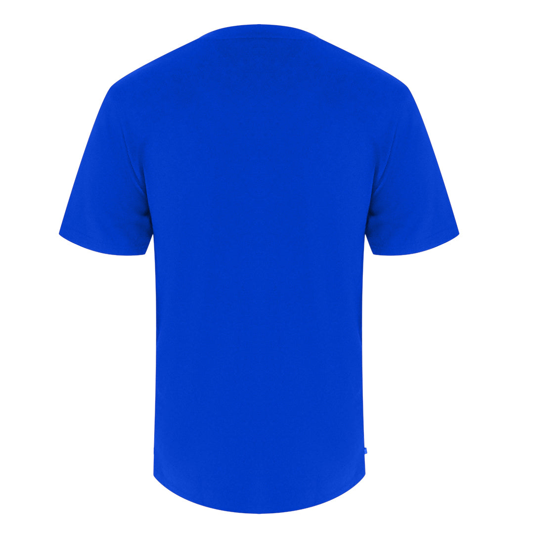 Aquascutum Active Active Cotton Stripes T-Shirt Royal Aa_Core_Ts001_10 Blue T-Shirt Mens