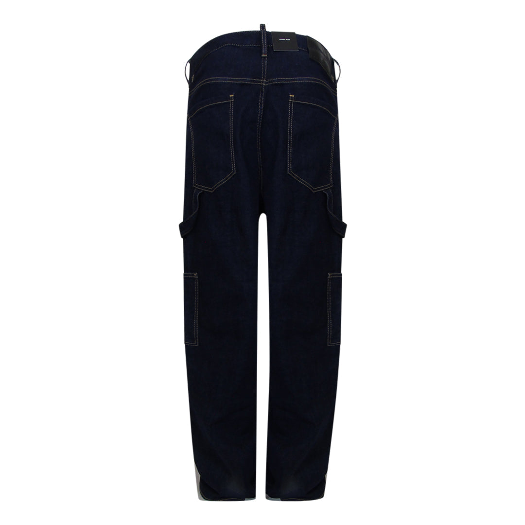 Dsquared2 S74Lb1685 S30664 470 Carpenter Jeans Navy Blue