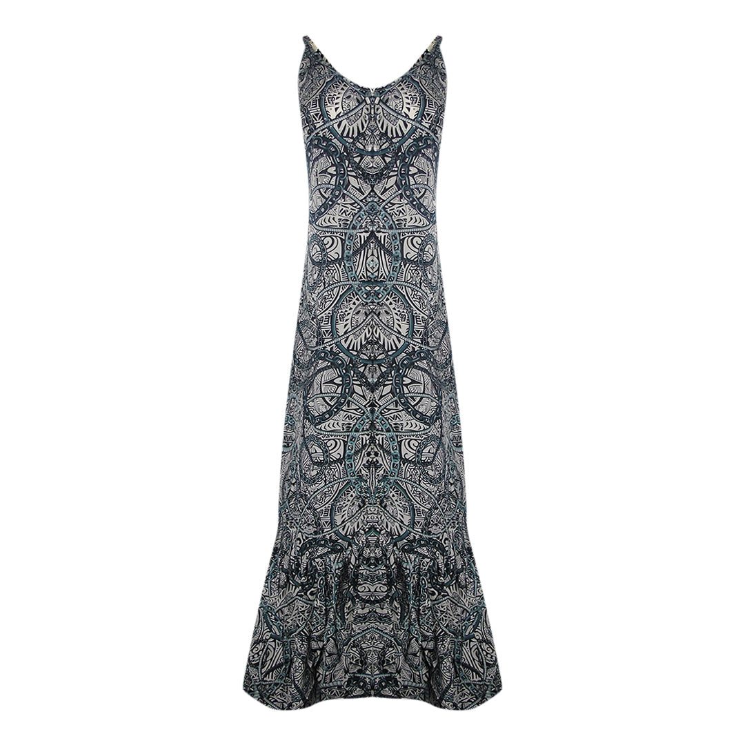 Inoa Fashion Jafari 120211 Frill Strap Maxi Womens