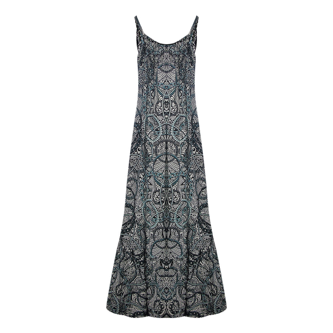 Inoa Fashion Jafari 120211 Frill Strap Maxi Womens