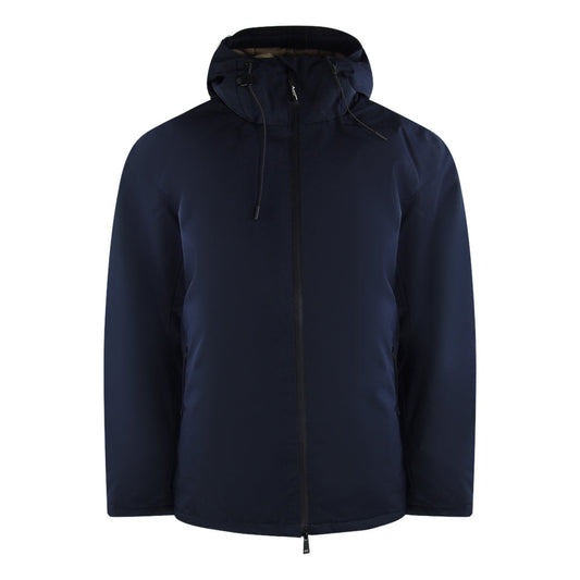 Aquascutum Active Hydroid Parka Navy Blue Parka Jacket
