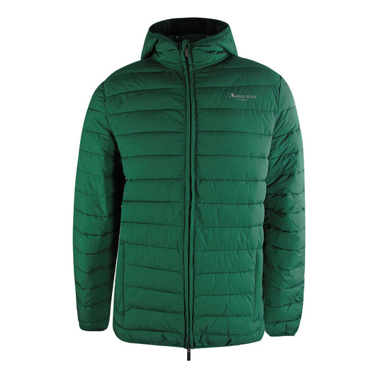 Aquascutum Active 100Gr Hooded Jacket Hunter Green Jk011 27 Green Jacket Male - Style Centre Wholesale