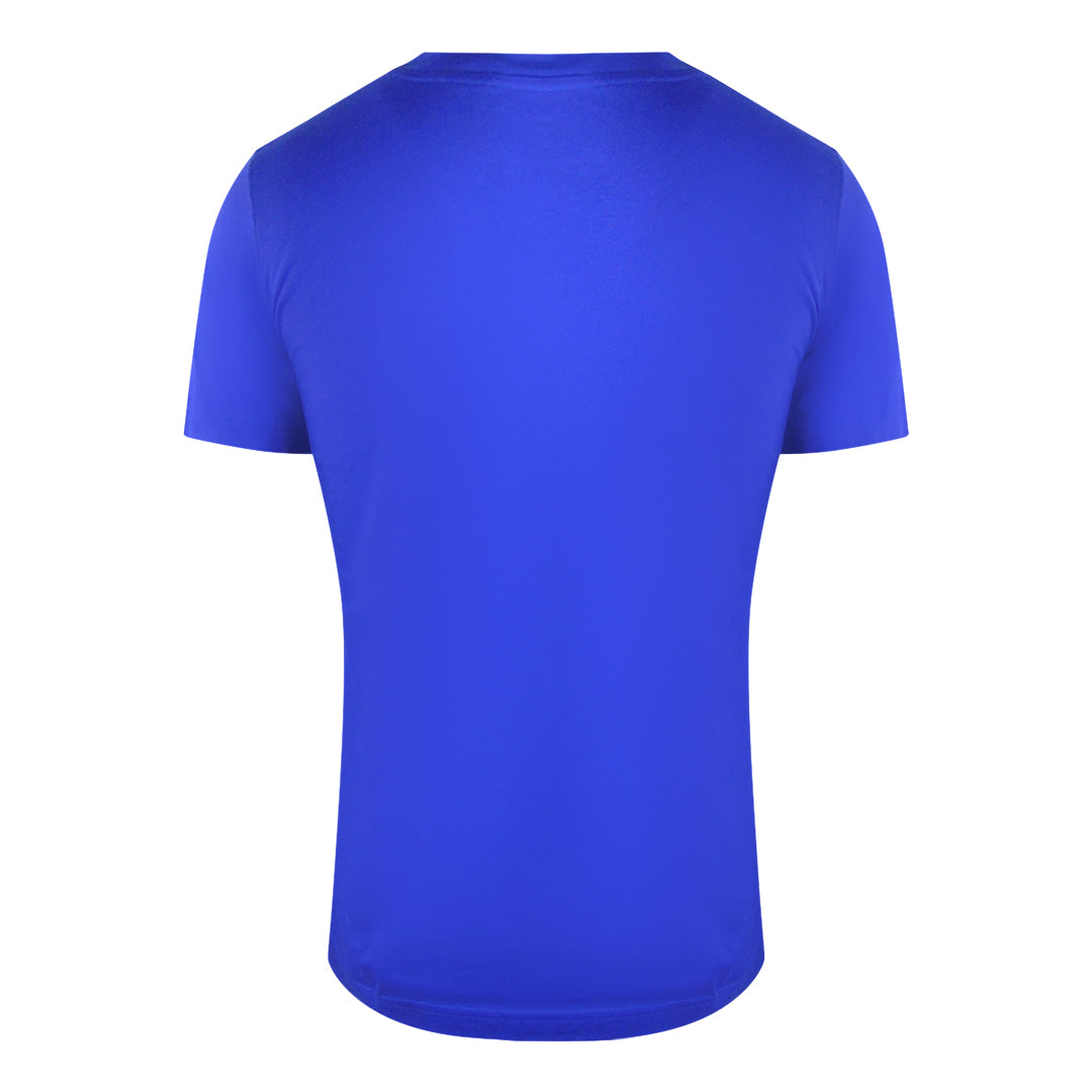 Moschino 222Ea07119541 Double Smiley Blue T Shirt 2278 Blue T Shirt Female