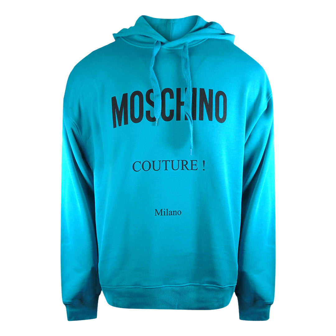 Moschino 222Zza17069228 Moschino Couture Green Hoodie 1366 Green Hoodie Male