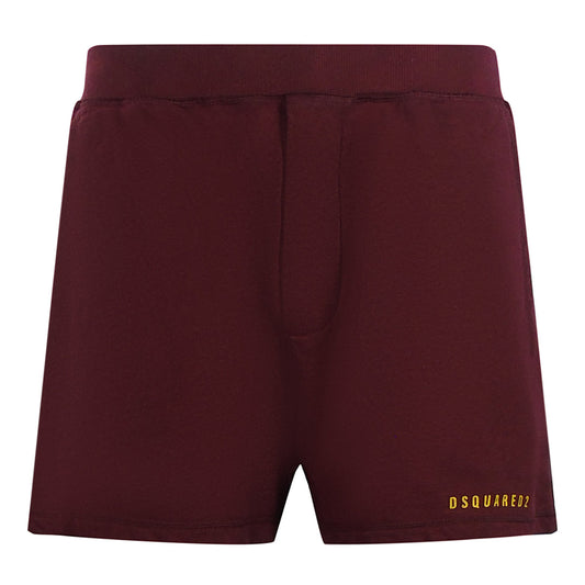 Dsquared2 S74Mu0731 S25553 Arnold Fit 248 Burgundy Shorts Mens