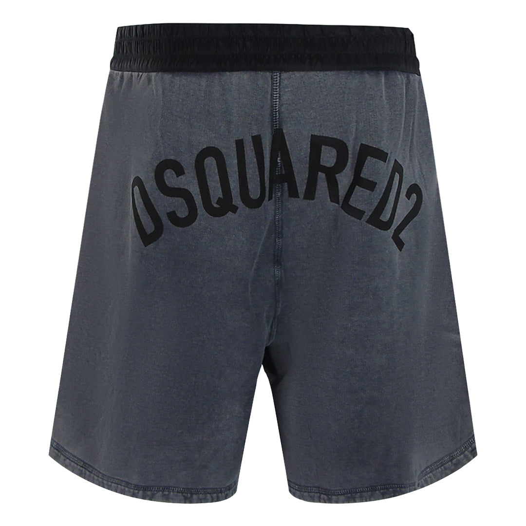 Dsquared2 S74Mu0733 S25030 982X Charcoal Black Shorts Mens