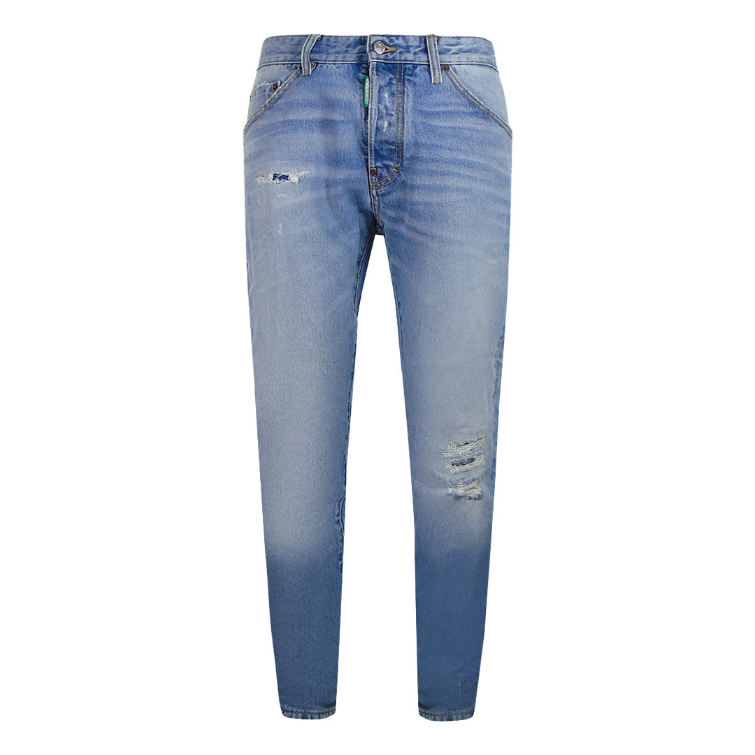 Dsquared2 S78Lb0068 S30839 Cool Guy Jean 470 Navy Blue Jeans Mens - Style Centre Wholesale
