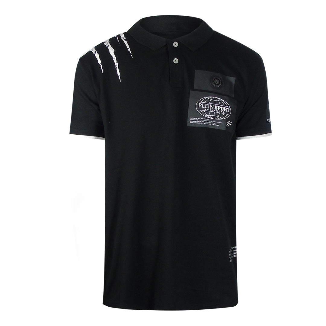 Plein Sport Ps25Mpl03 Black Polo Shirt Male - Style Centre Wholesale